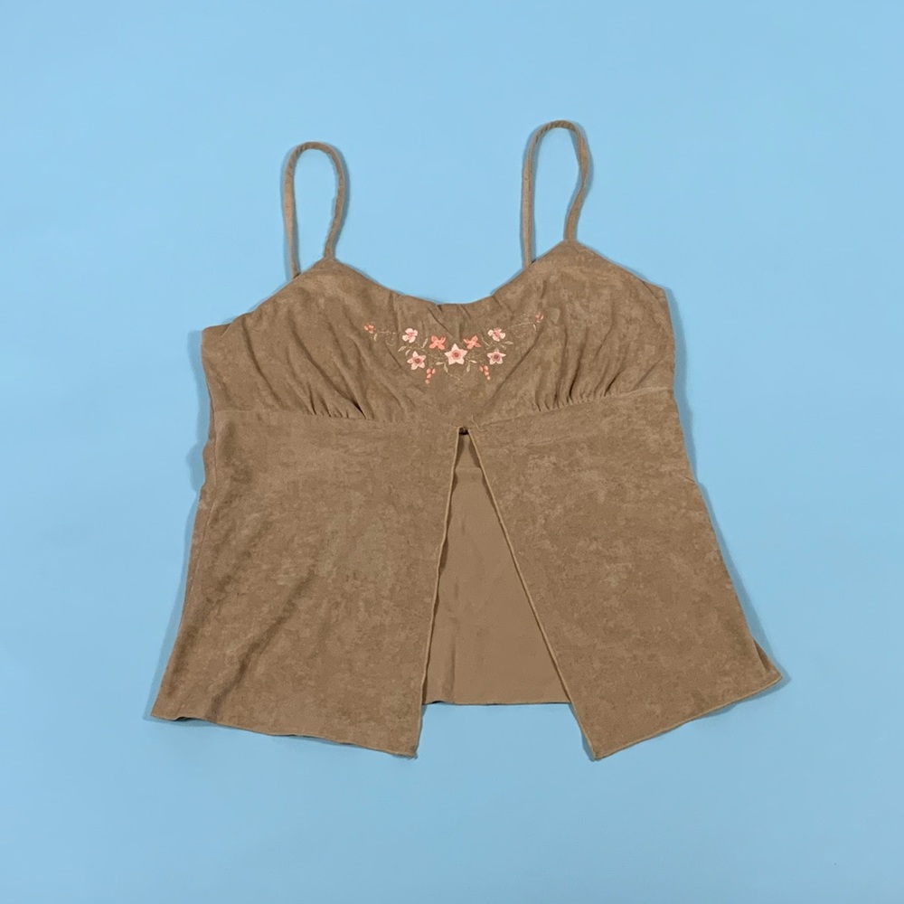 y2k Floral Belly Tank!